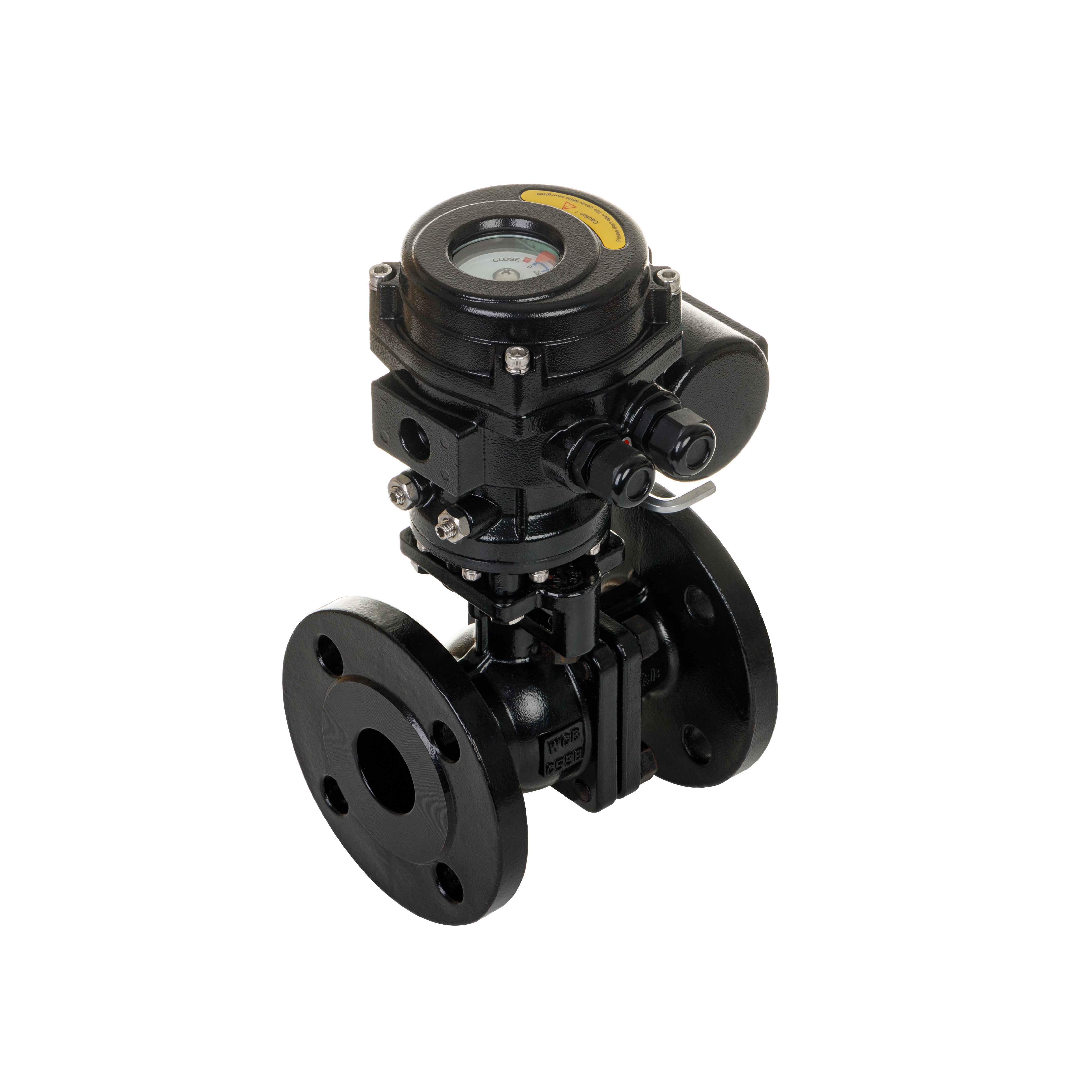 Hydrogen energy Electric flange ball valve-2.jpg