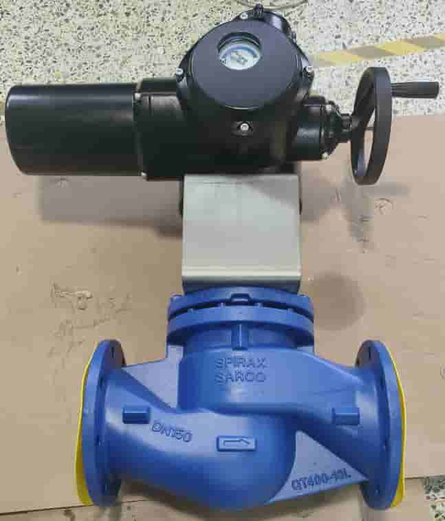 Katup Regulator Tempat Duduk Tunggal Elektrik WCB