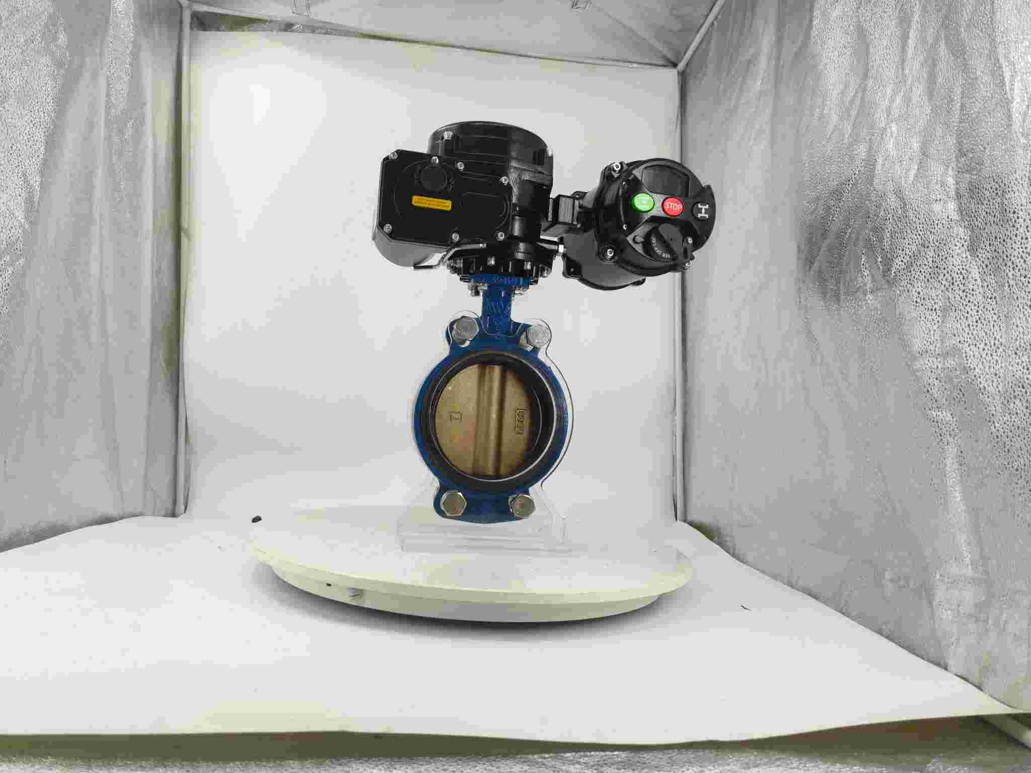WCB Electric V-ball valve