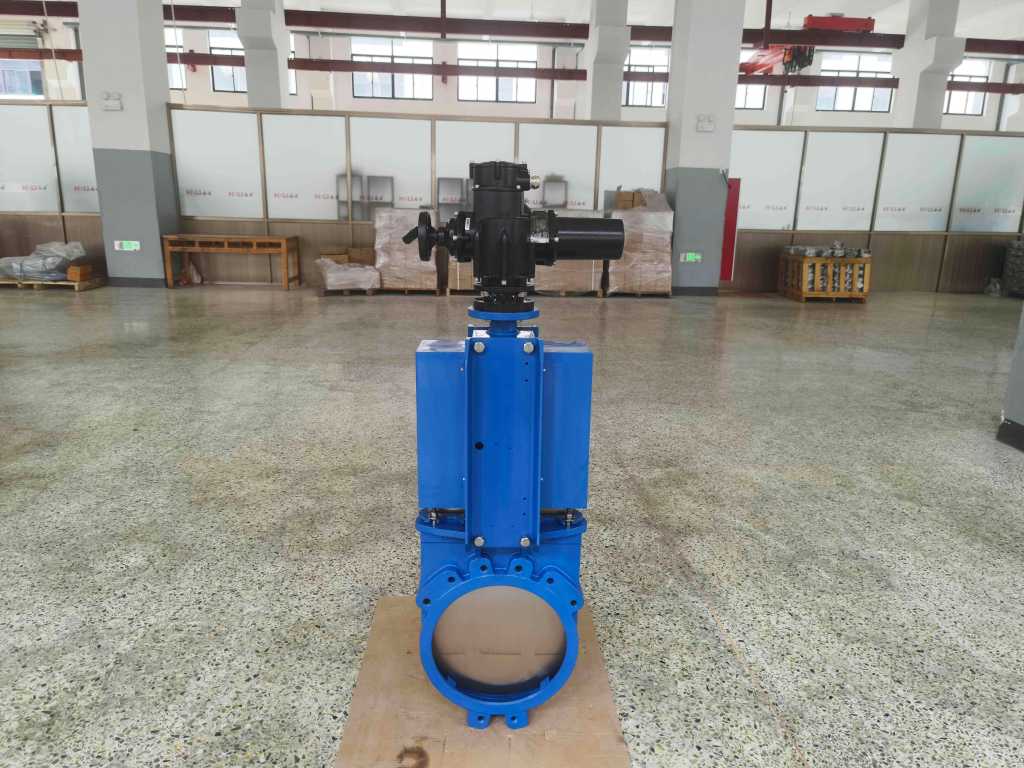 Injap pintu rata elektrik WCB
