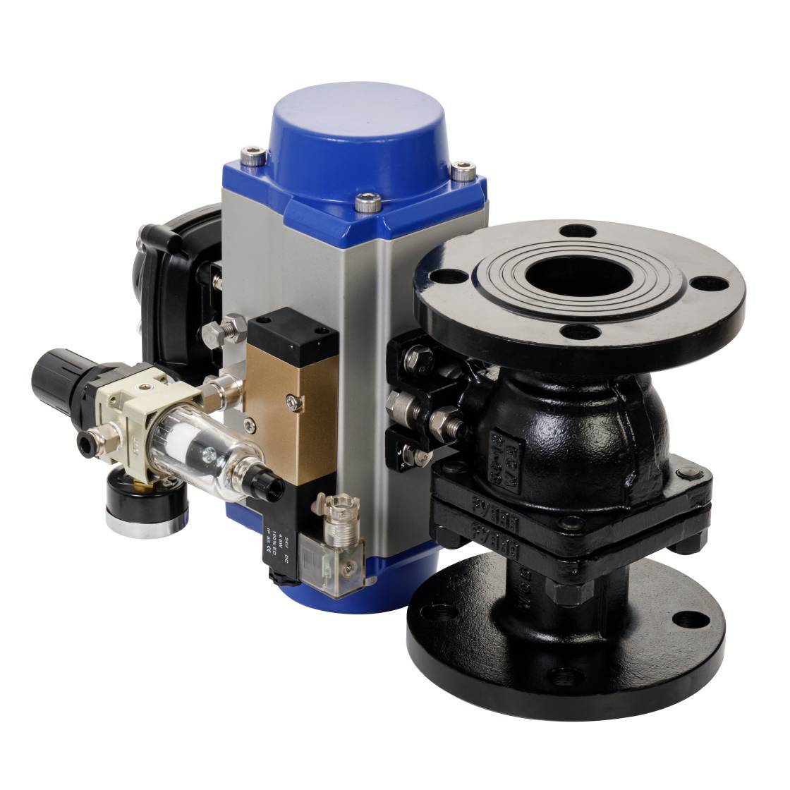 Hydrogen energy Pneumatic ball valve-3.jpg